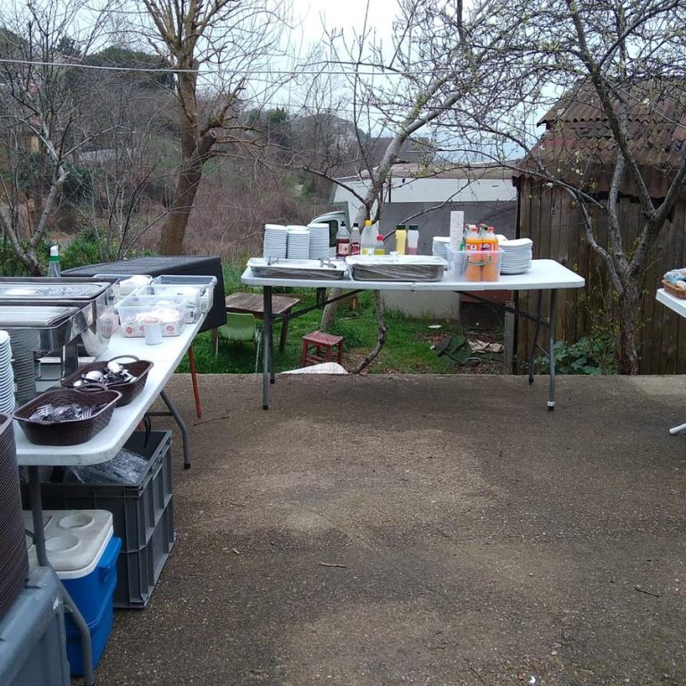 setlere yemek kurulumlarından